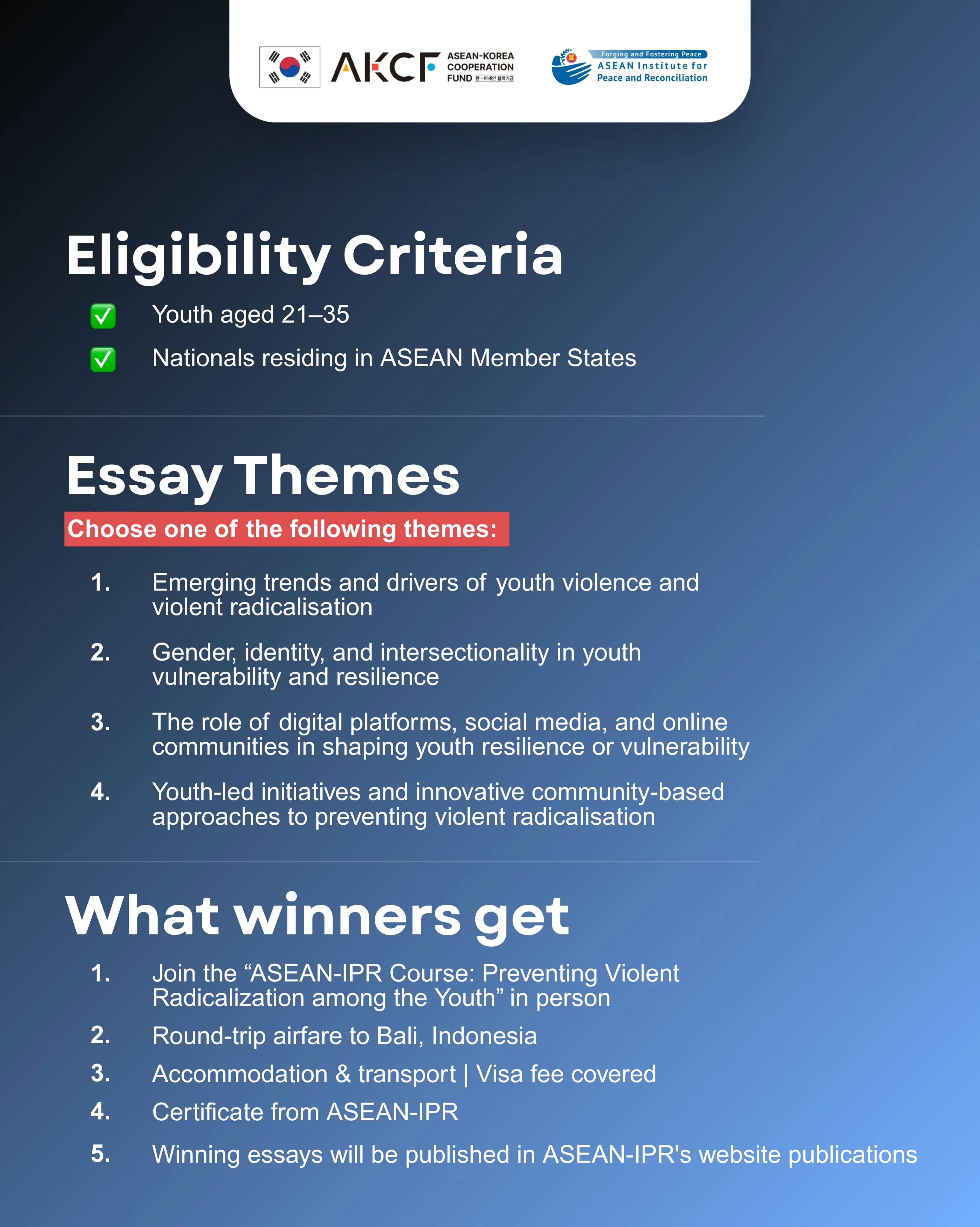 ASEAN-IPR Youth Essay Competition gallery photo 3 - Bamnang