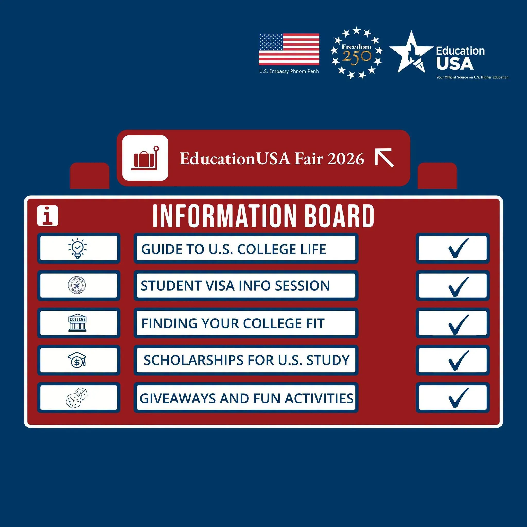 EducationUSA Fair 2026 gallery photo 5 - Bamnang
