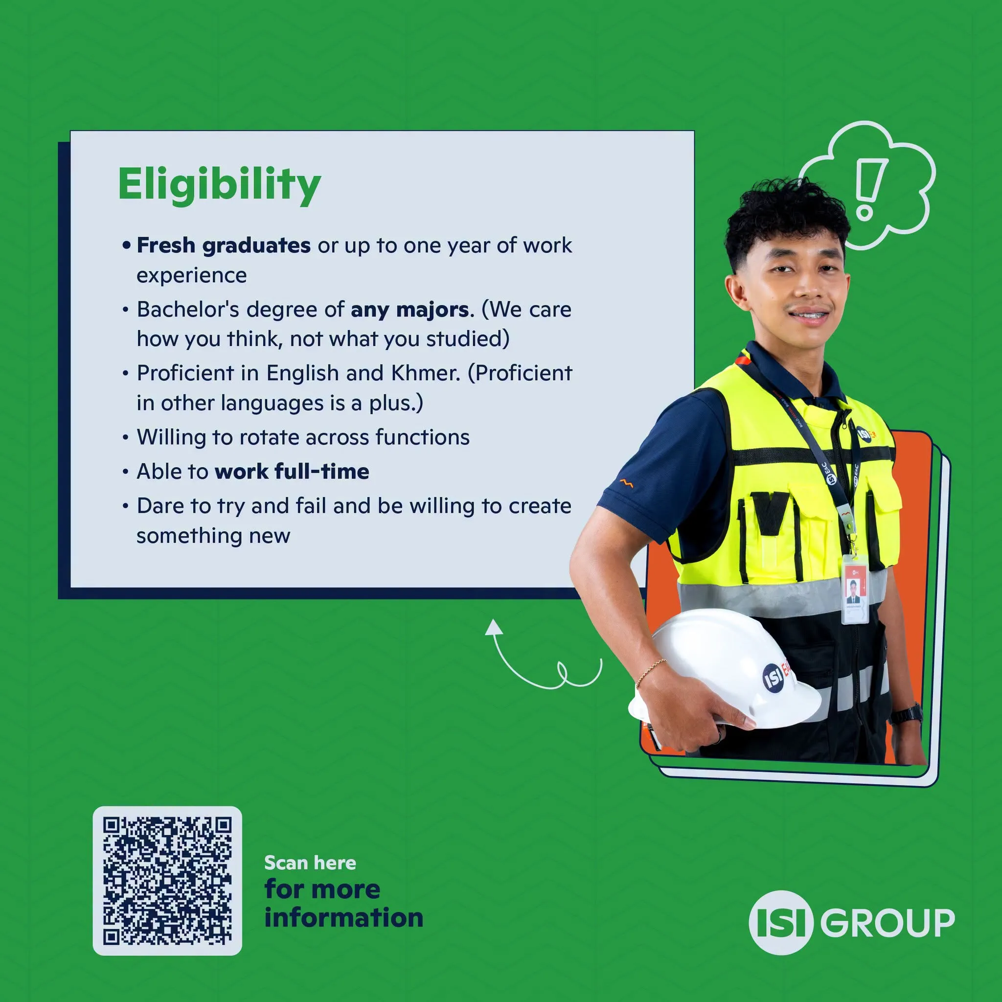 The ISI GROUP Young Leader Program (2026-2028) gallery photo 4 - Bamnang