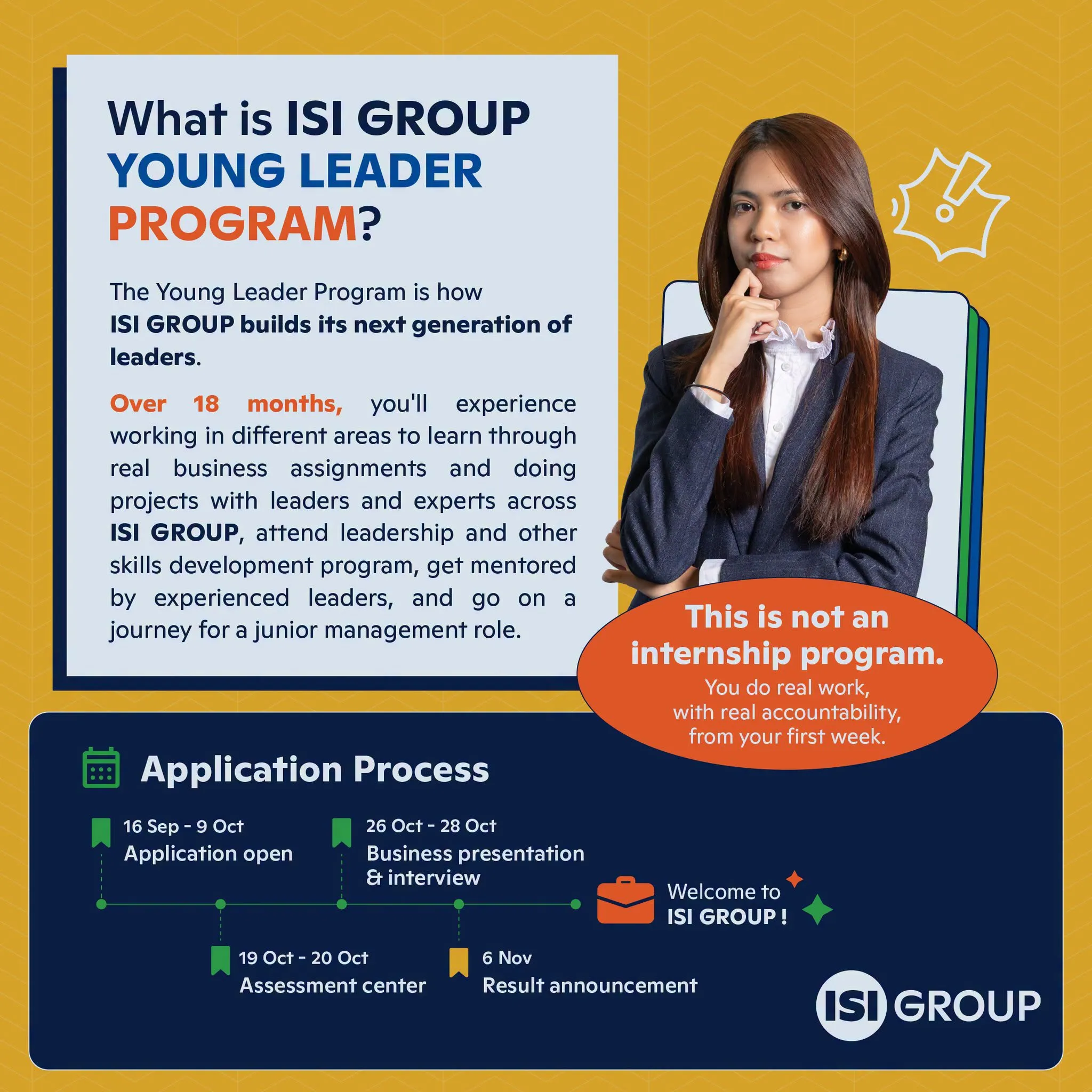 The ISI GROUP Young Leader Program (2026-2028) gallery photo 2 - Bamnang