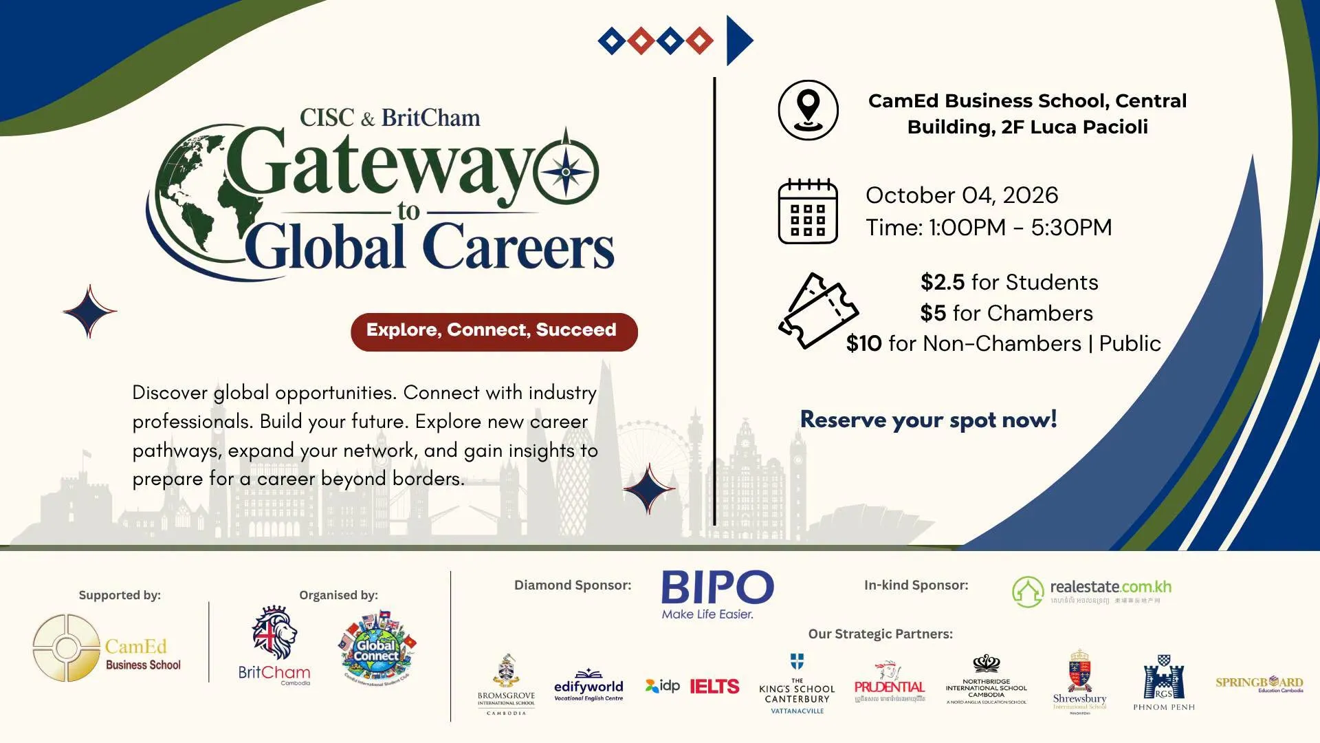 CISC x BritCham - Gateway to Global Careers gallery photo 1 - Bamnang