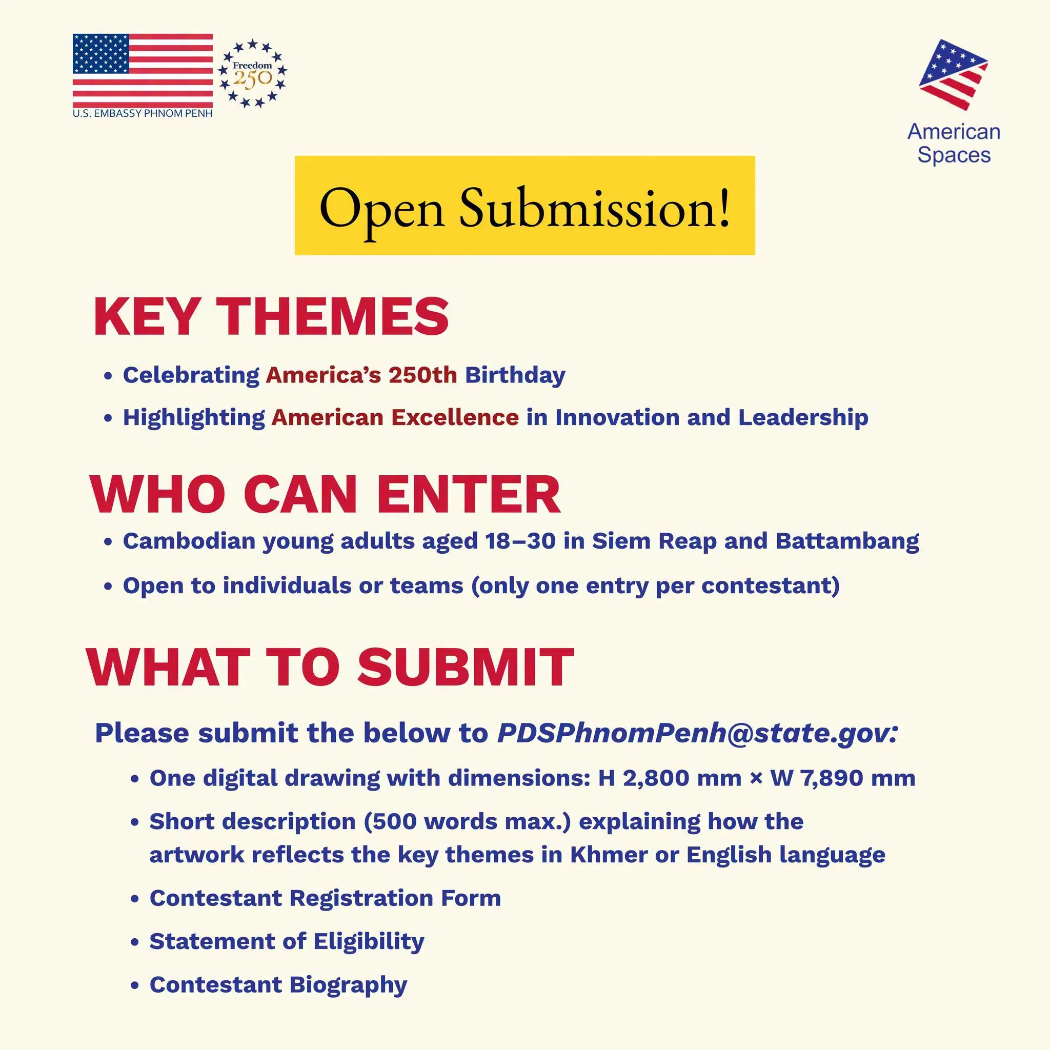 Freedom 250 Mural Contest gallery photo 2 - Bamnang