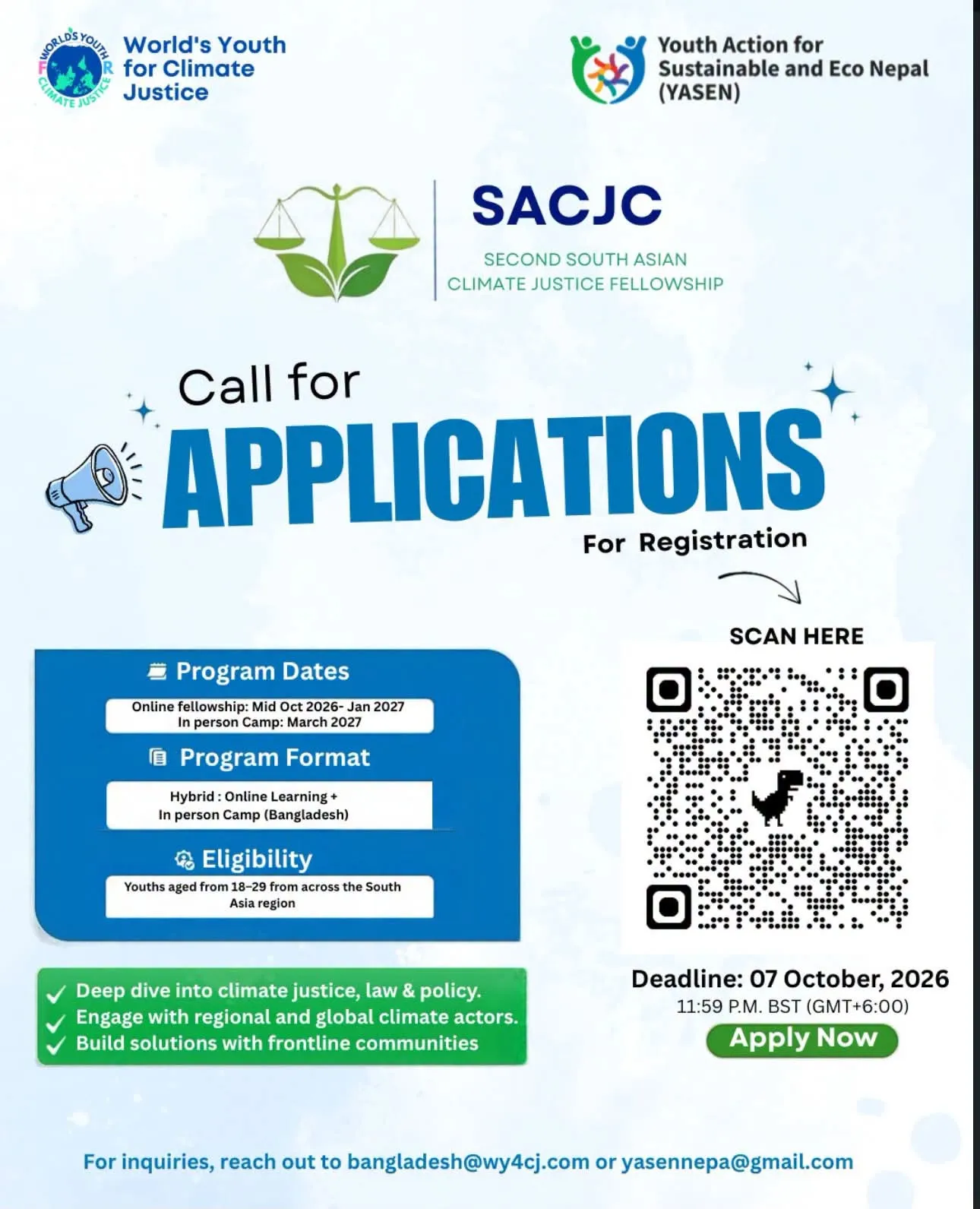 South Asian Climate Justice Fellowship (SACJC) (2nd Batch) gallery photo 1 - Bamnang