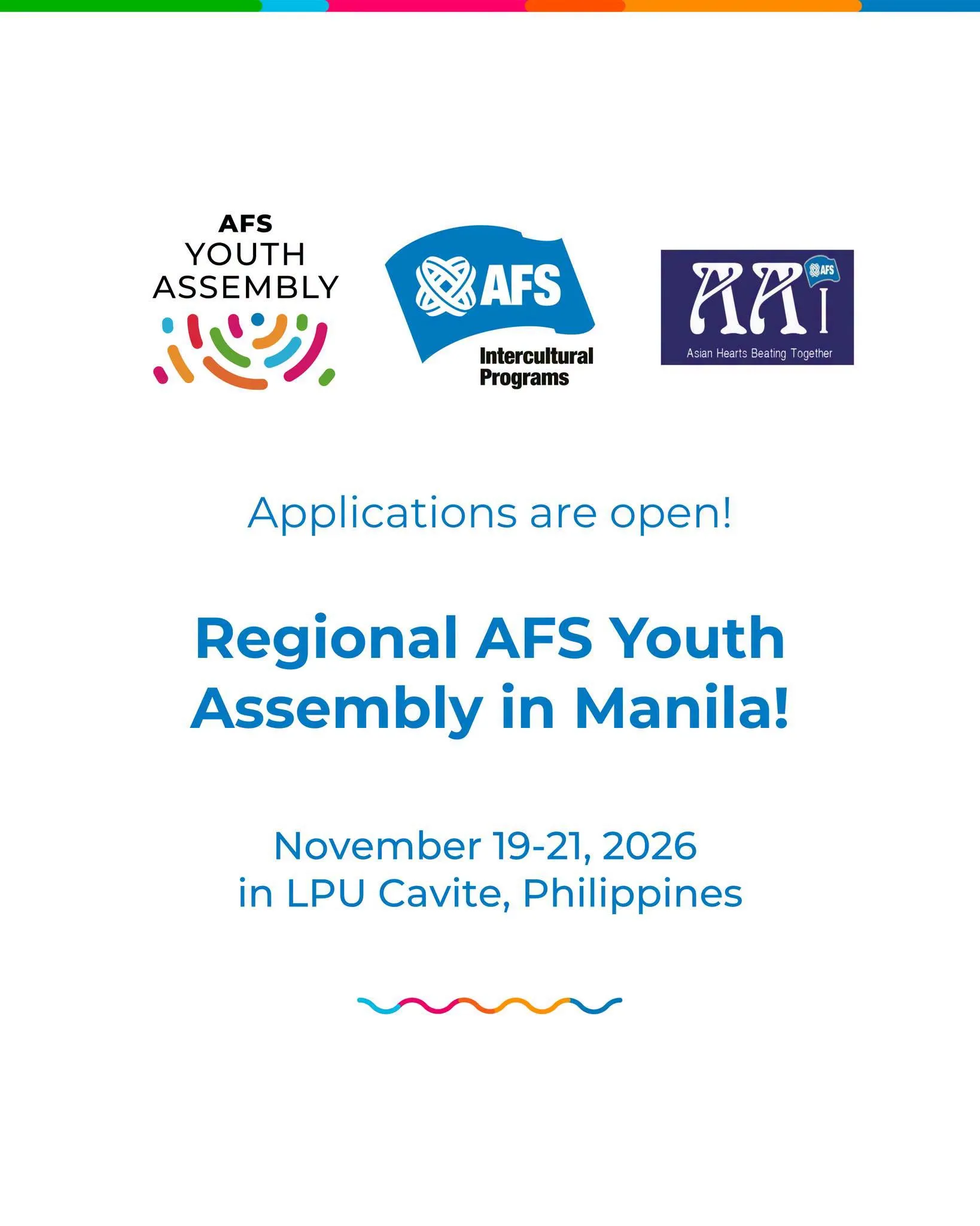 Regional AFS Youth Assembly 2026 gallery photo 1 - Bamnang