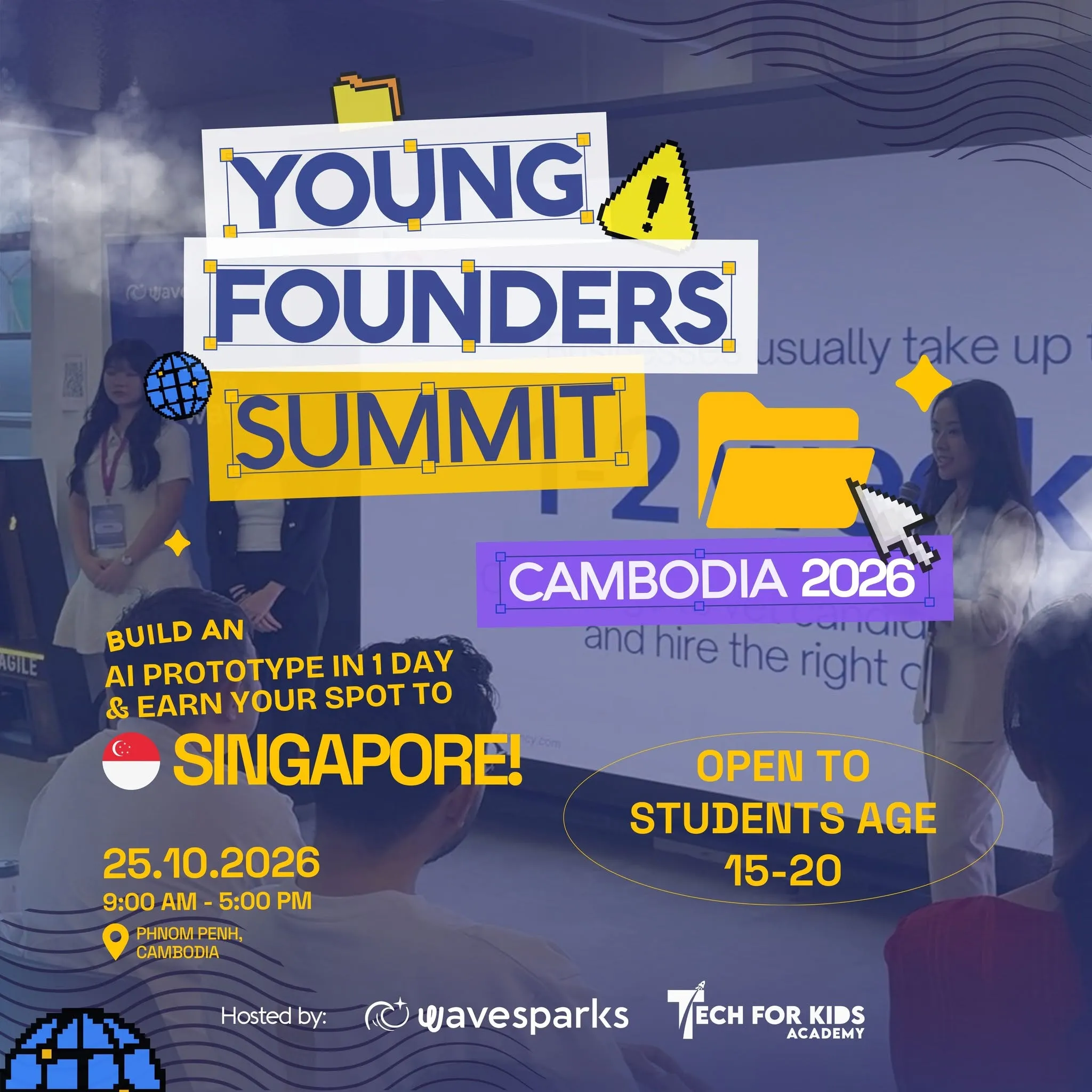 Young Founders Summit CAMBODIA 2026 | THE REGIONAL EVENT gallery photo 1 - Bamnang