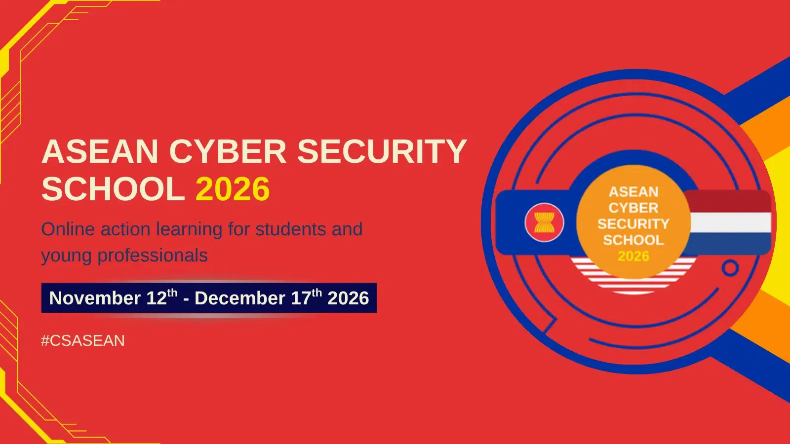 The ASEAN Cyber Security School 2026 gallery photo 3 - Bamnang