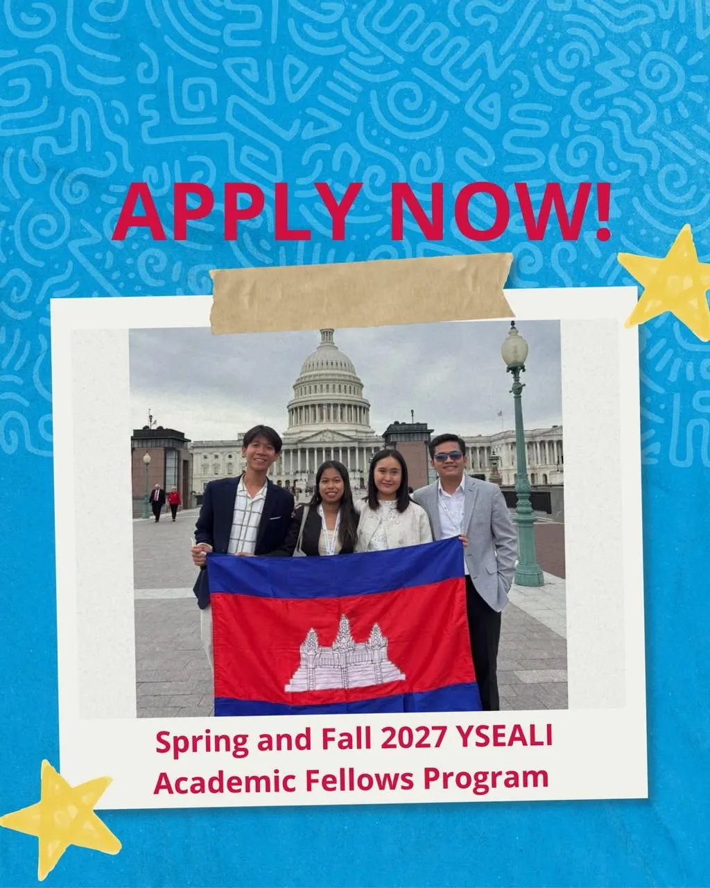 YSEALI Online Info Sharing Session logo
