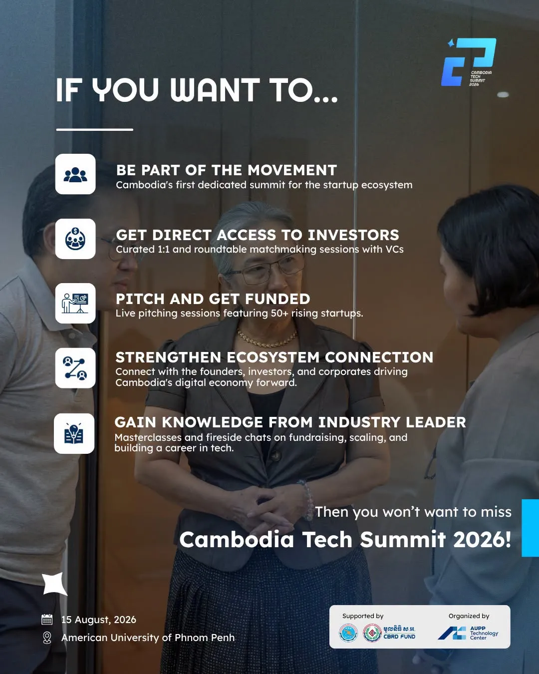 Cambodia Tech Summit 2026 gallery photo 4 - Bamnang