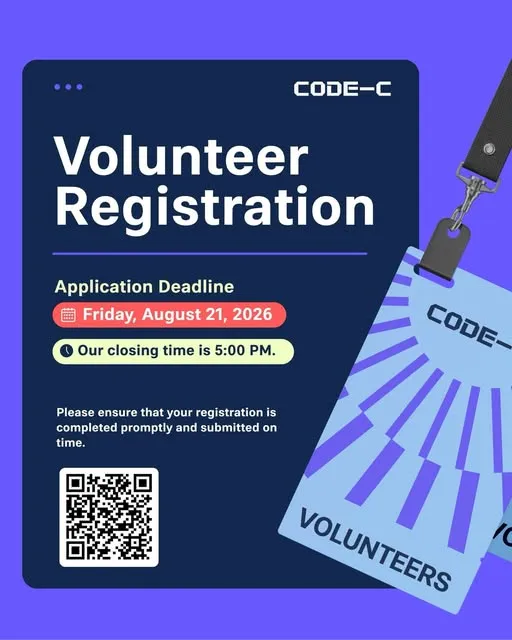Volunteer for Code-C 2026 cover - Bamnang