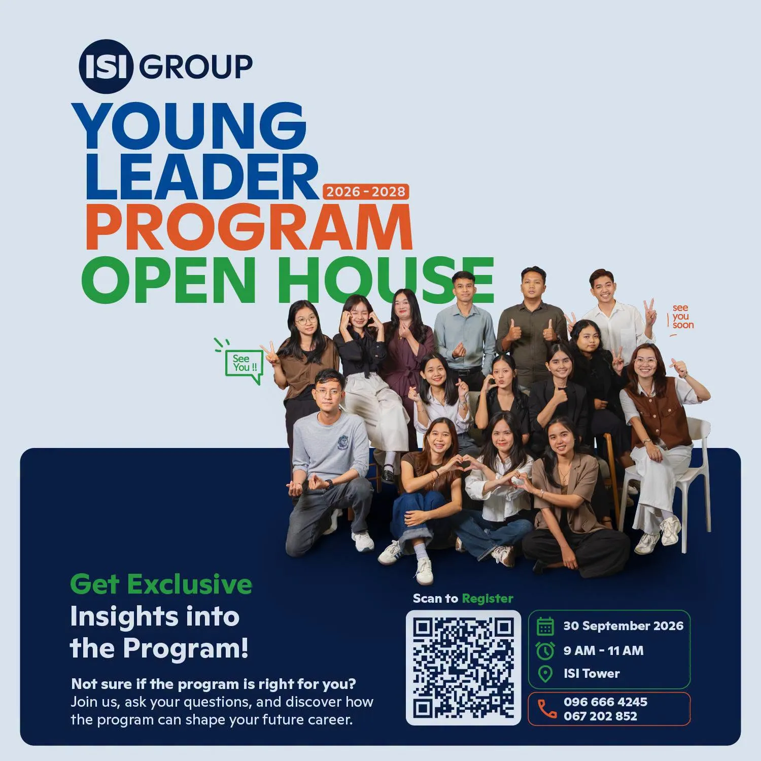 ISI Group - Young Leader Program-Open House(Information Session) cover - Bamnang