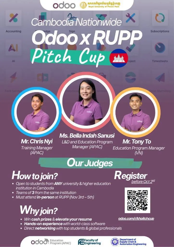 Odoo & RUPP Pitch Cup 2026 gallery photo 1 - Bamnang