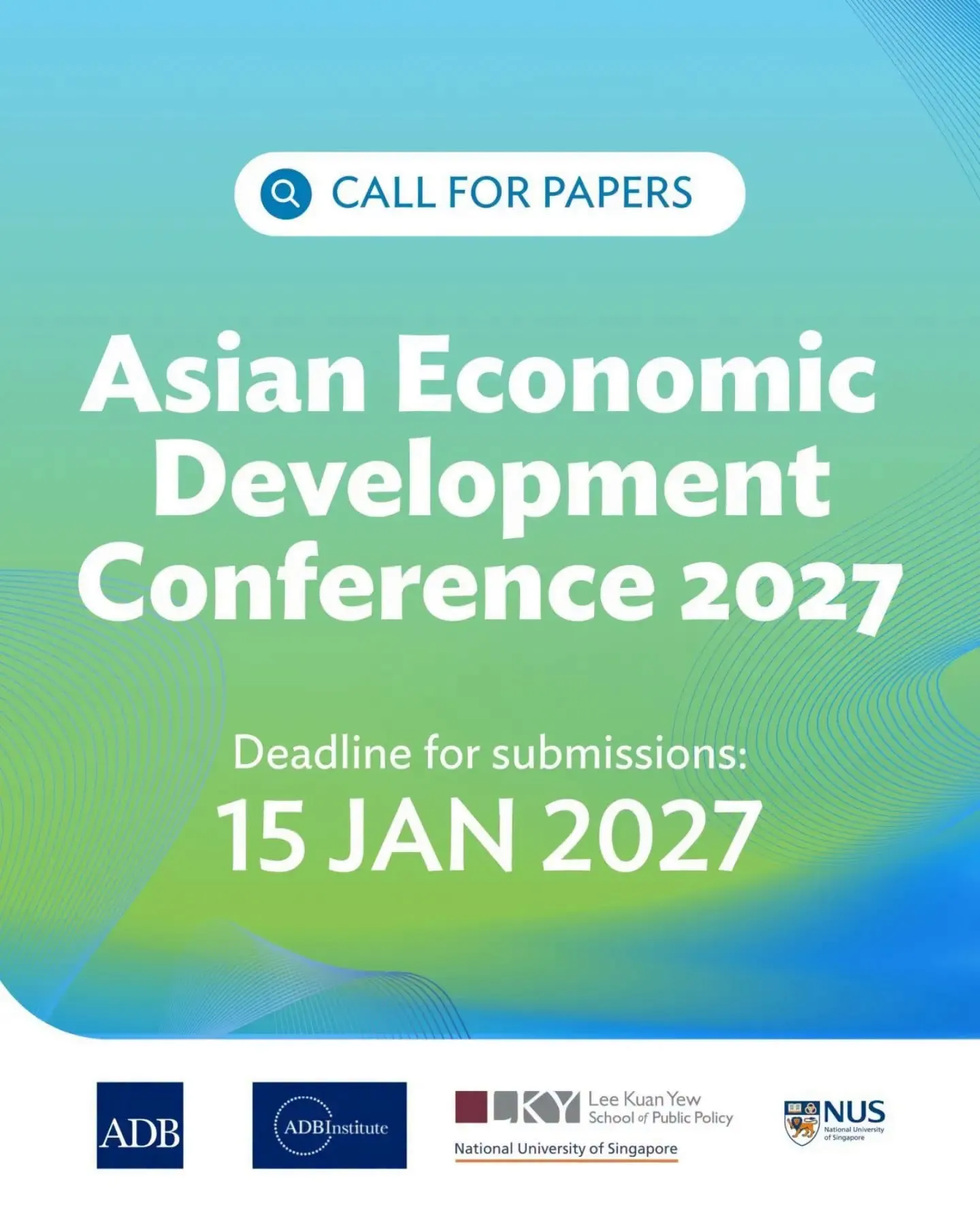 6th Asian Economic Development Conference | Call for paper cover - Bamnang
