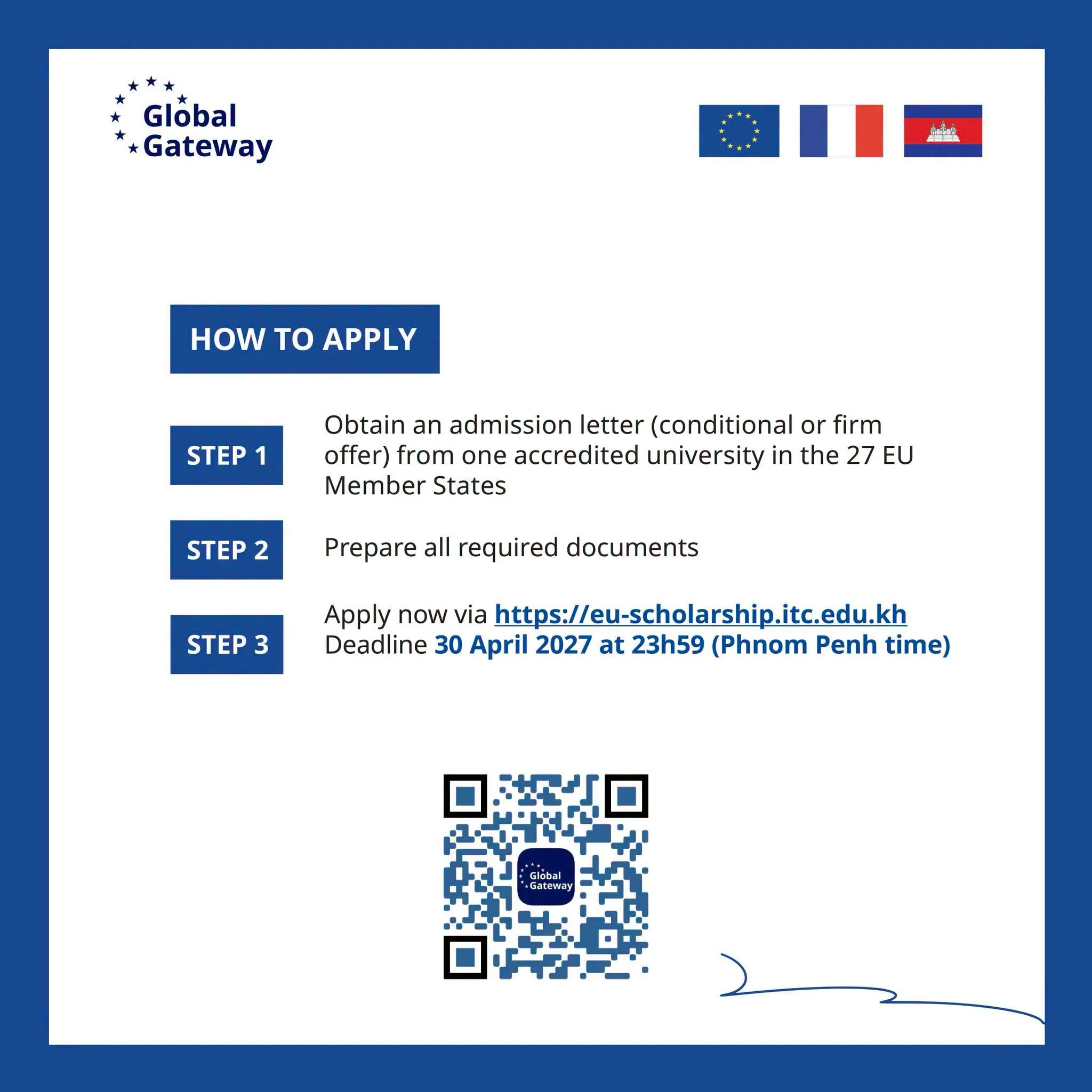 European Global Gateway Scholarship gallery photo 5 - Bamnang